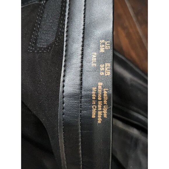 Sam Edelman Fable Black Leather Tall Boot/Sz 5.5M - Picture 8 of 8